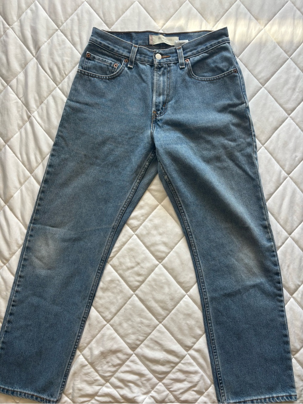 Levi's Women's Straight-Leg Jeans - Light Blue Wash